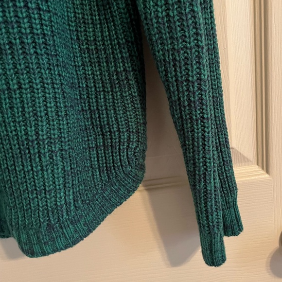 SO Greenish Blue Knitted Sweater - Picture 4 of 5